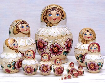 20 piece russian nesting dolls