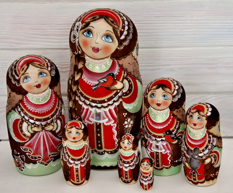 handmade russian dolls