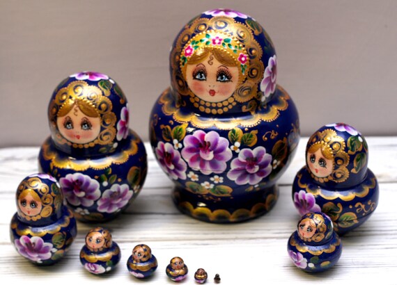 wooden babushka dolls