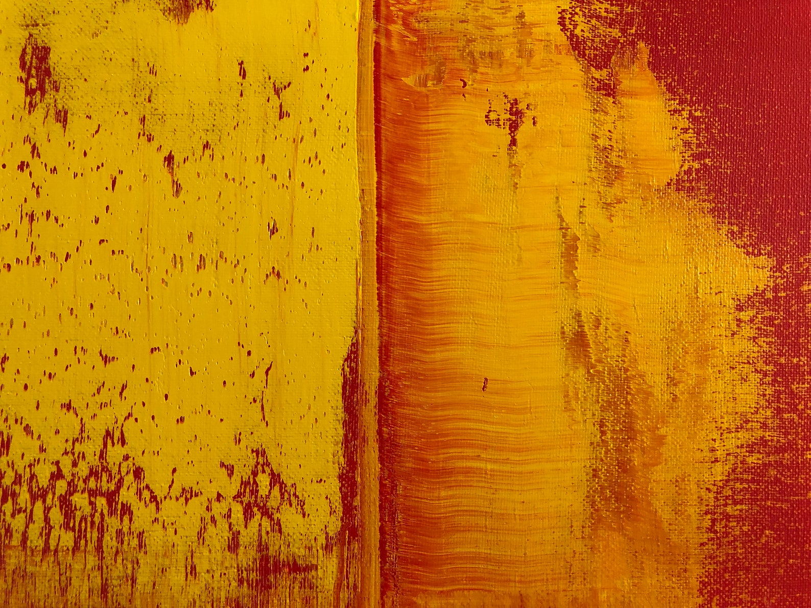 Modern Abstract Art Squeegee Technique by Model Gerhard Etsy