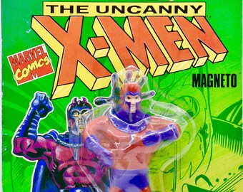 Uncanny X-Men Wolverine BendEms figure 6/" New on Card Sealed1991 Marvel JusToys