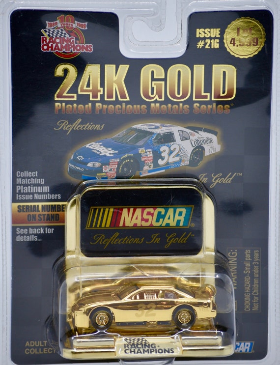 Action Toy Figures 50th Anniversary Nascar 5 Kelloggs 24k Gold Plated 1 64 Die Cast Car By Racing Champions Action Toy Figures Figures Toys Games