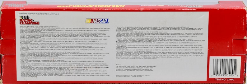 Racing Champions NASCAR Collectible 1996 1:64 Scale Die Cast Cab Kleenex Racing Racing Team Transporter Tim Fedawa #40