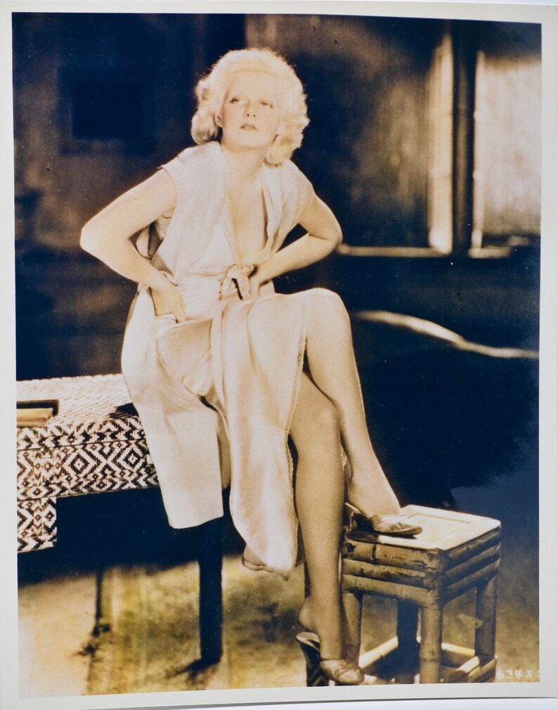 Rare Jean Harlow 8x10 B/&W Saratoga Collectible Reissues and Repros Set of 7 Photos Clark Gable Robert Taylor William Powell