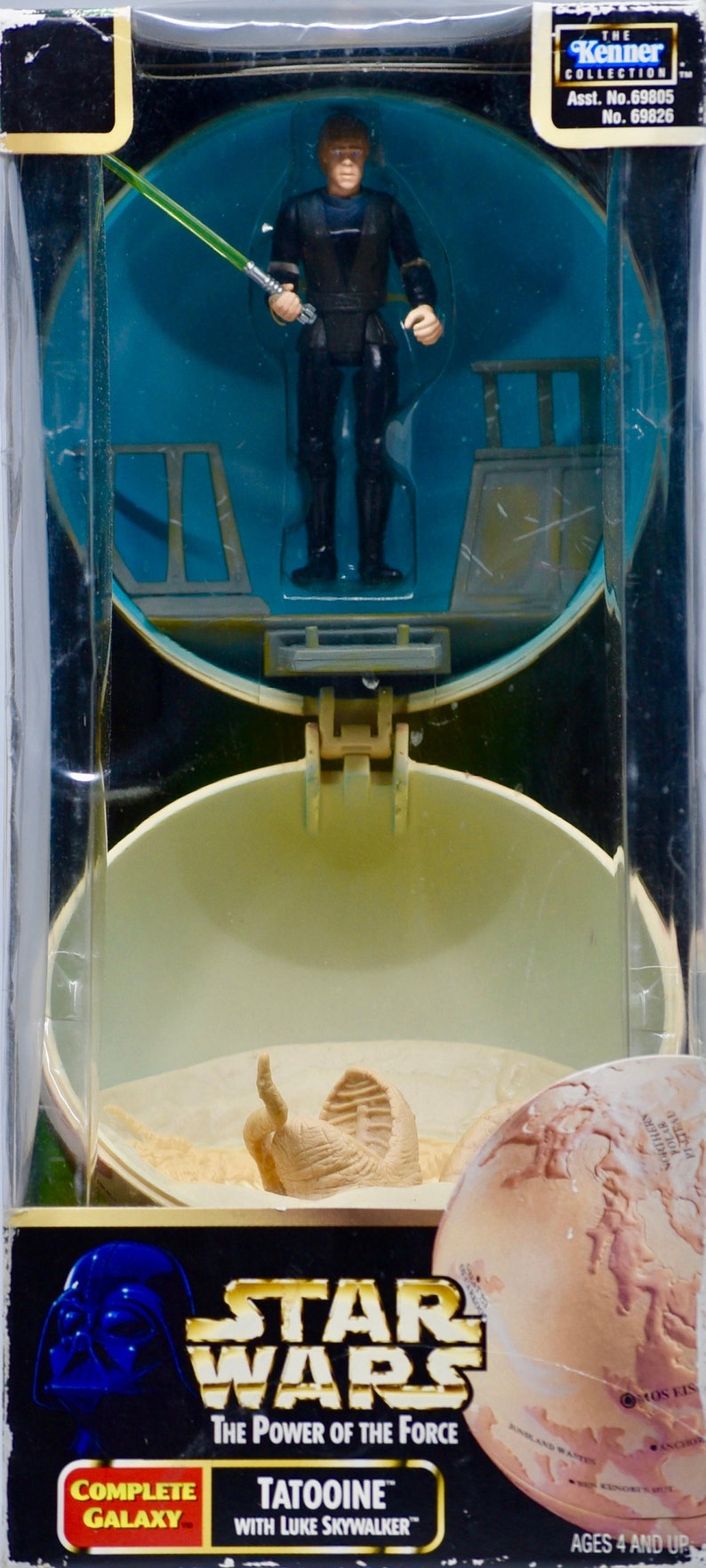 Original Vintage Kenner Star Wars POTF Action Figure COIN Capsule Case