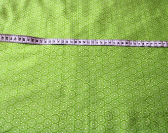 Fabric cotton green 85 cm. x 152 cm.