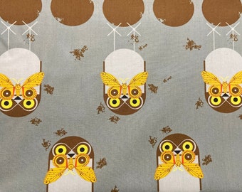 Burrowing Owl, Charley Harper, Birchfabrics, Lakehouse Vol. 2
