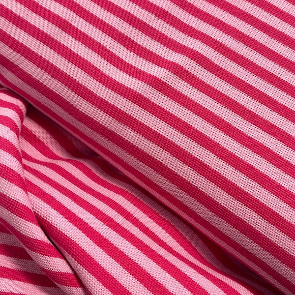 Organic cuffs - Lillestoff - pink/pink striped