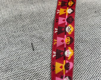 5 m woven ribbon from Lillestoff - Girls united