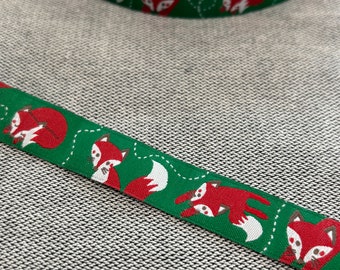 5 m woven ribbon from Lillestoff - Fox