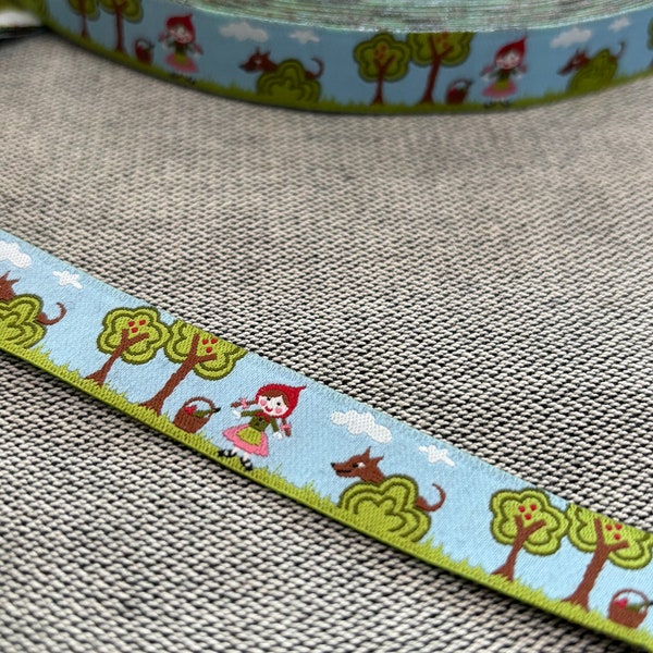 5 m woven ribbon from Farbenmix - Little Red Riding Hood (aka Miss Roth)