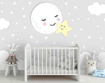 Kinderzimmer Tapete Etsy