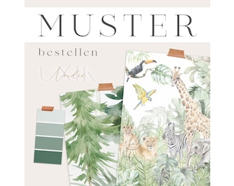 Muster Kindertapeten Unik Nordic - Tapete Vliestapete Motive von UNIK Nordic Materialmuster mit deinem Wunschmotiv kostenlos