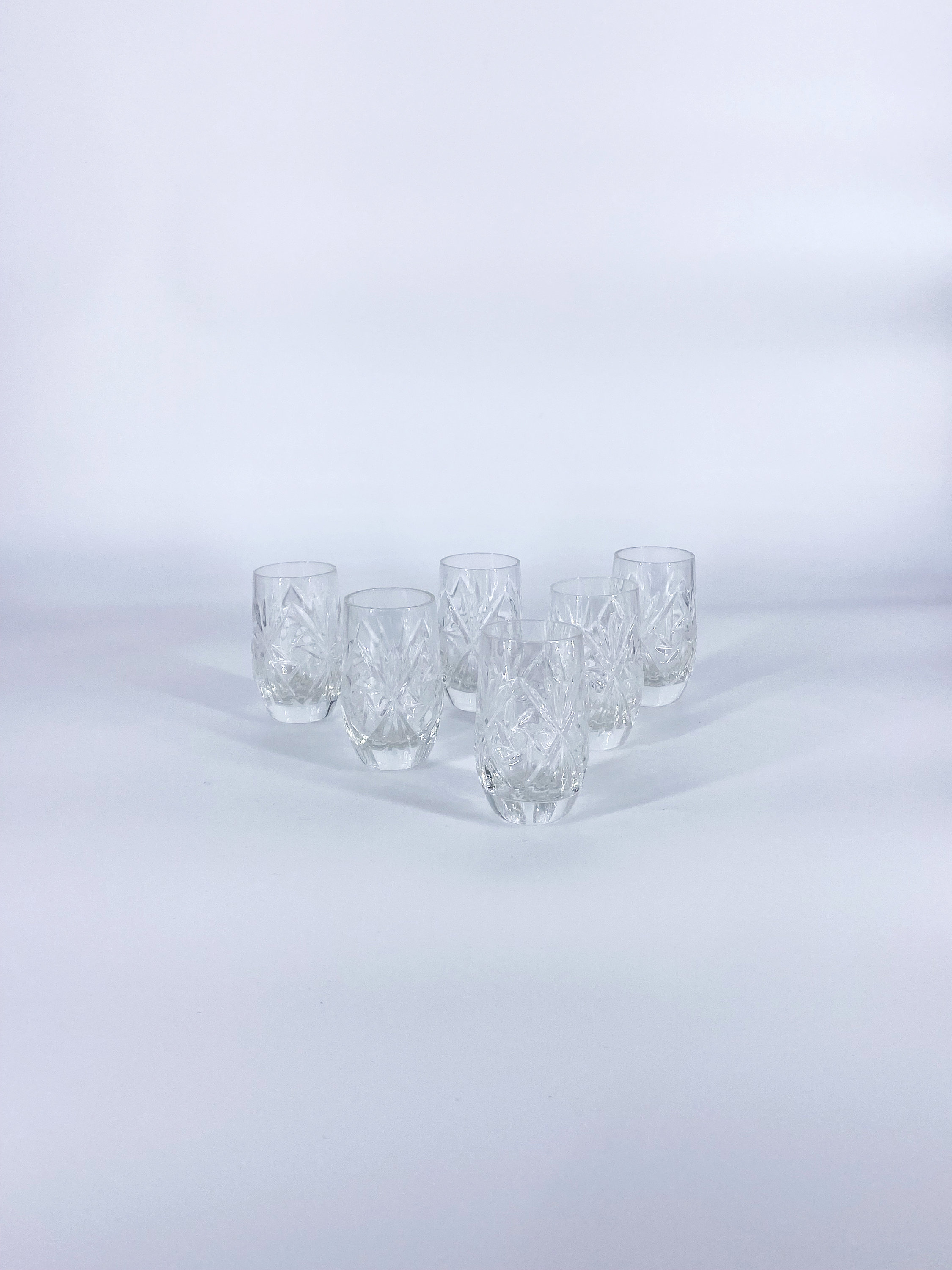 Petits Verres en Cristal