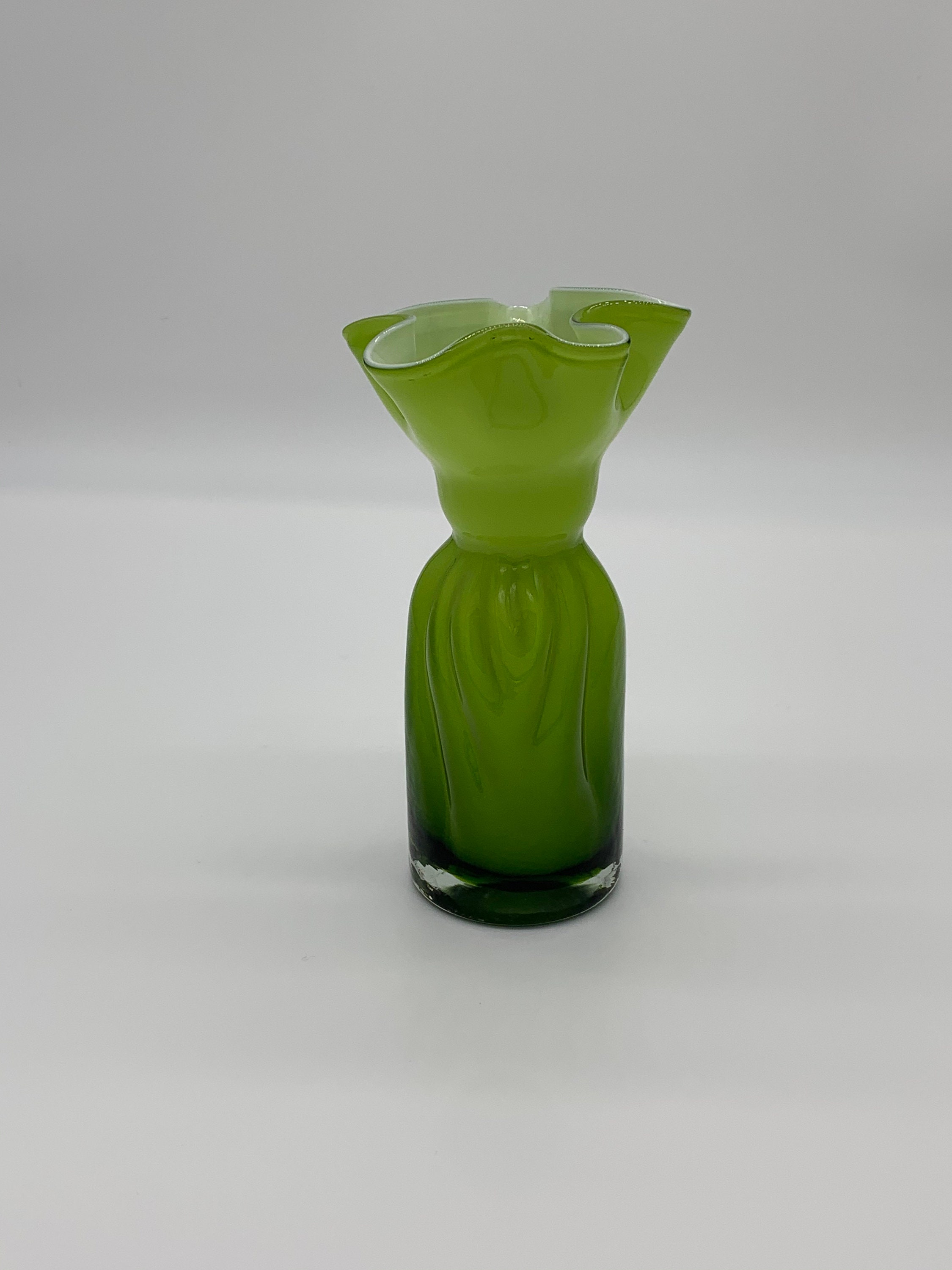 Vase Vert en Verre