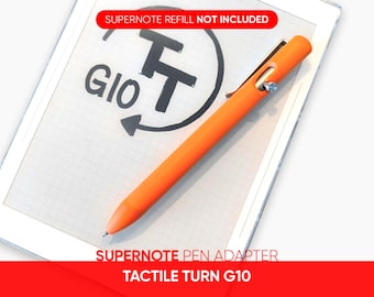 TT-G10 スーパーノート用アダプター • タクタイルターン G10 ペンと互換性あり • タクタイルターン G10 をラッタ スーパーノート デジタルペンに変換