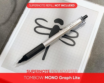 スーパーノートリフィル用ペンアダプター • トンボ モノグラフライトペンに対応