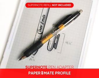Paper Mate Profile Adapter for Supernote • Compatible with Paper Mate Profile Gel Pens • Convert your Profile into a Supernote digital pen