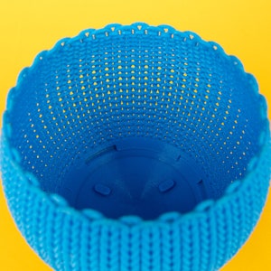 Knit Planter Container • 3.25 Inch Small Planter Container - Etsy