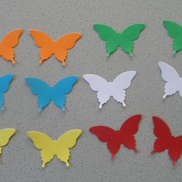 100 Schmetterling  Stanzteile, Streuteile, Deko