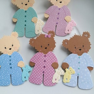 Kartenaufleger Scrapbooking Teddy