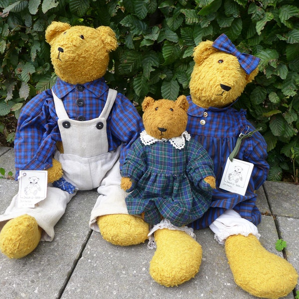 Teddybär, Ingrid Bär, Bear, Künstlerpuppe, artist bear, Vintage