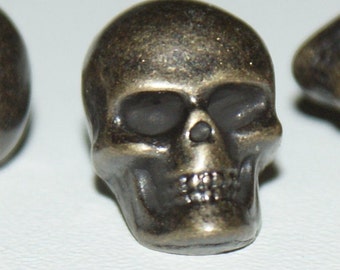 Kordelende Skulls Motiv, Farbe: Gold