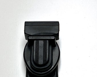 Taschenverschluss 38mm, schwarz