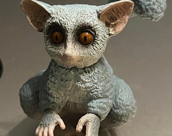 Lesser bushbaby lesser galagos monkey animal PVC Figure Model with Joints A
