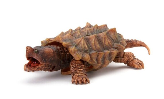 Real Color Alligator Snapping Turtle Animal PVC Action Figure | Etsy Canada