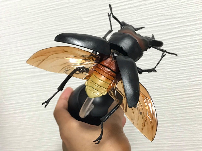 Giraffe Stag Beetle Insect PVC Action Figure model with joints