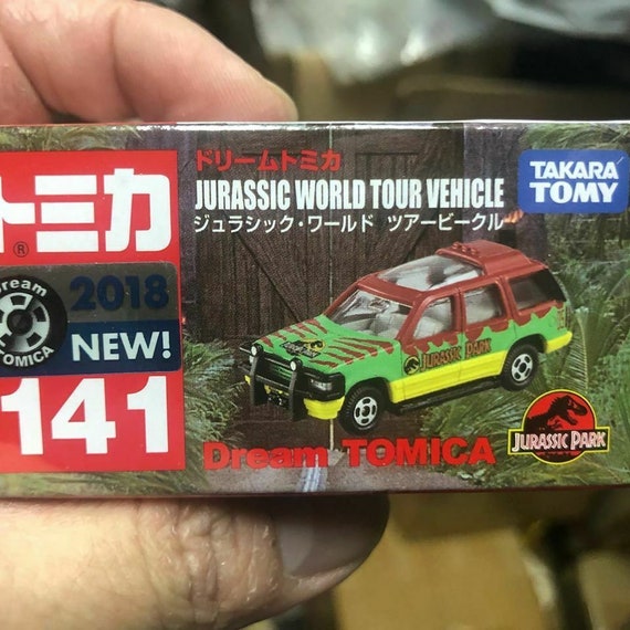 Takara Tomy Tomica 141 JP Jurassic Park Jurassic World Tour