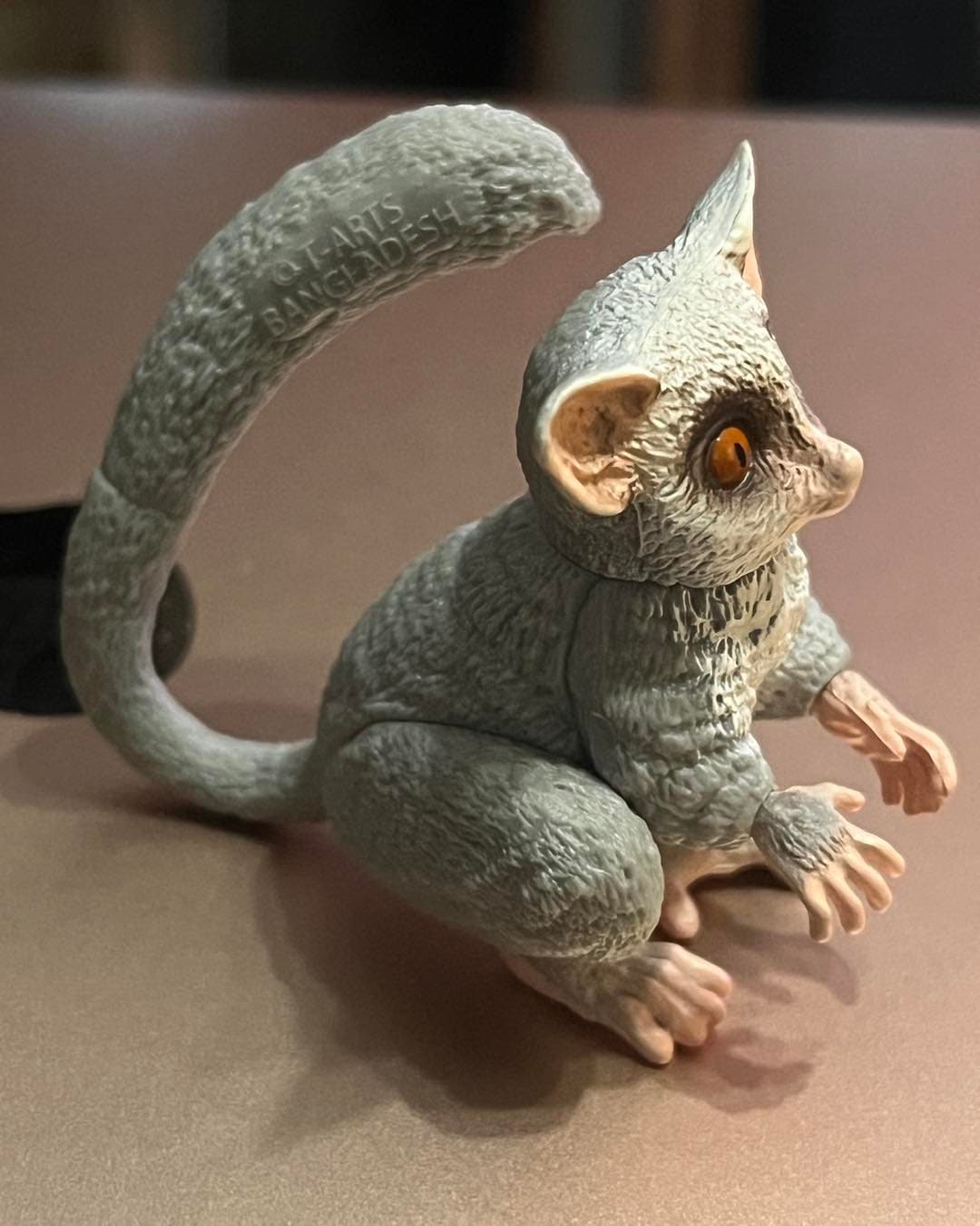 Lesser Bushbaby Lesser Galagos Monkey Animal PVC Figure Model With
