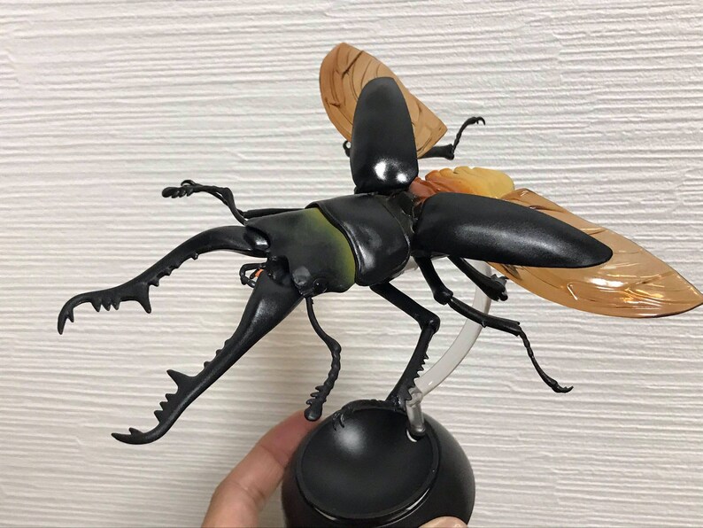 Giraffe Stag Beetle Insect PVC Action Figure model with joints