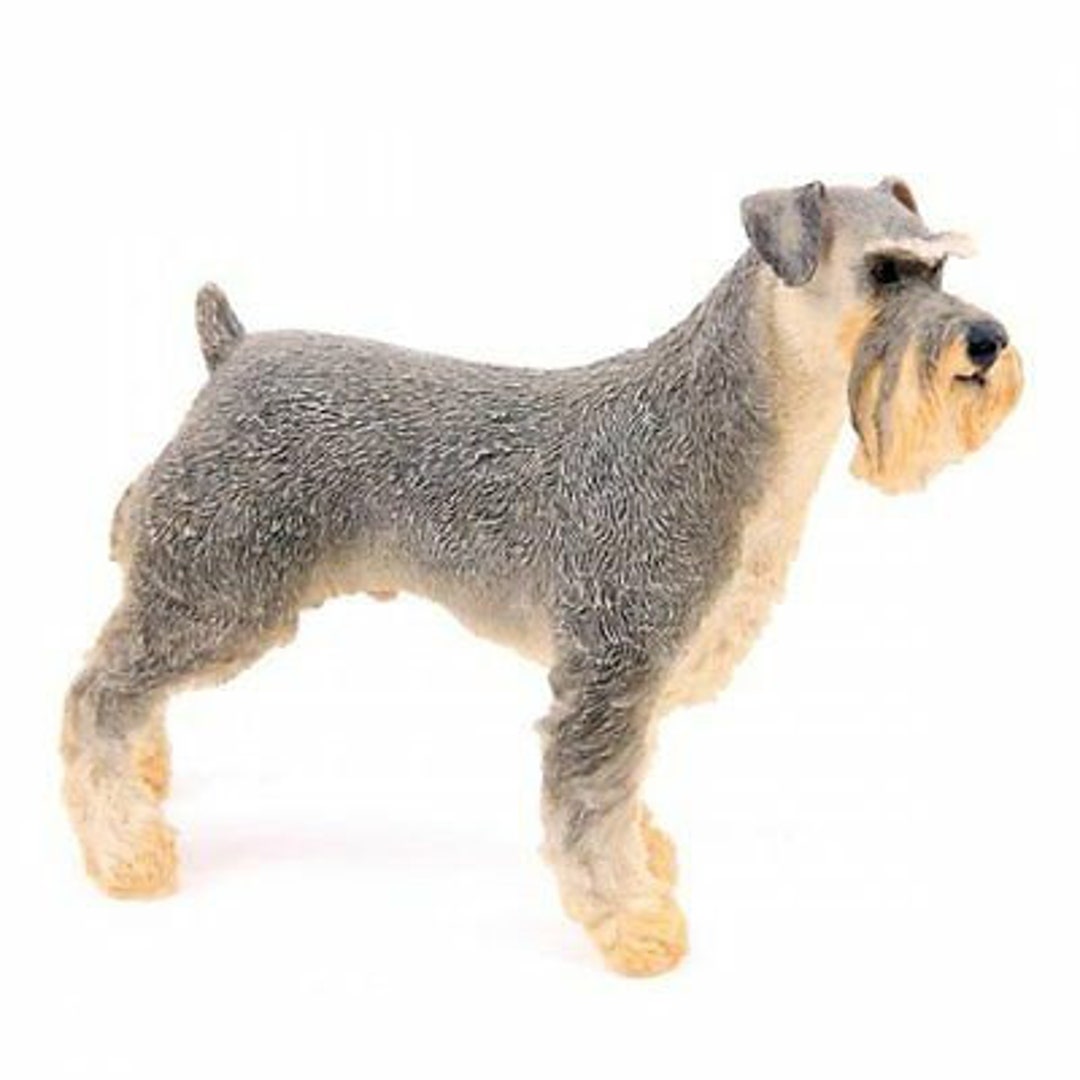 Schnauzer Dog COUNTRY ARTISTS Resin Dogs STATUE Figurine Model - Etsy