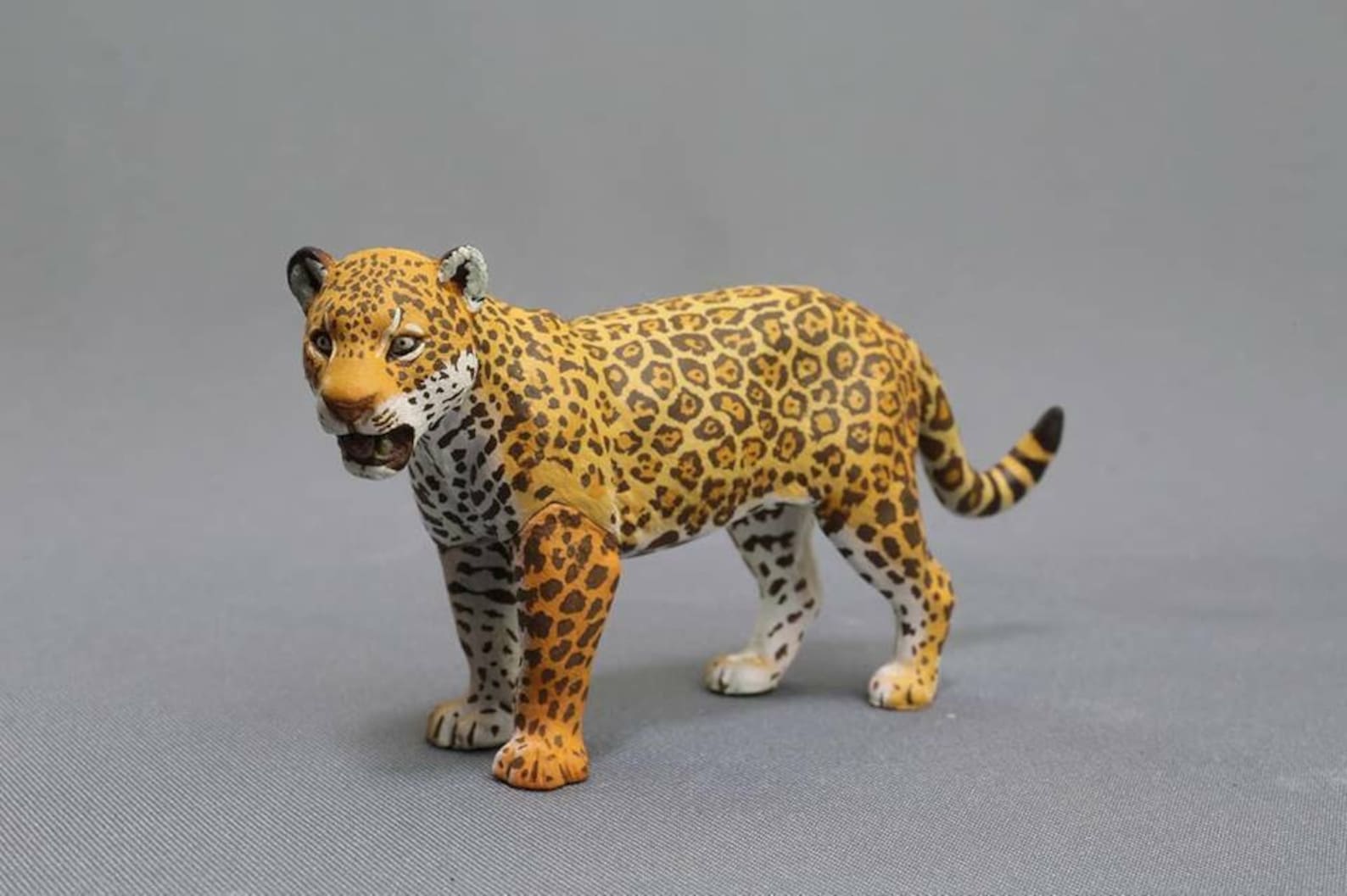 Kaiyodo Amazon Jaguar Panther Mini PVC Figurine Figure Model Etsy