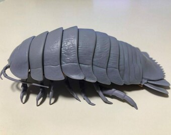Deep Sea Giant Isopod Animal PVC Action Figure Model transparent Color ...