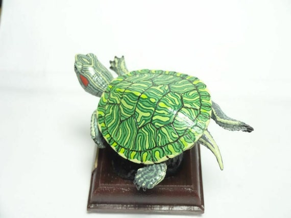 THE BEST KIT EVER - RED EARED SLIDER TURTLE Mini-Verse Resin Kit! The  CUTEST turtle habitat EVER! 