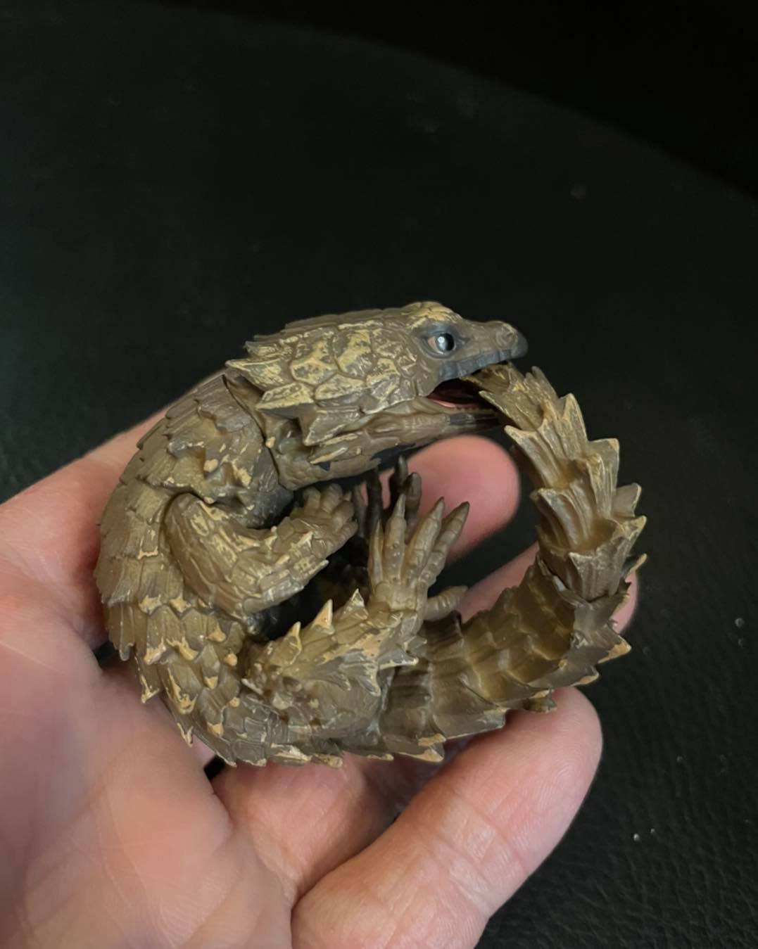 Japan Armadillo Girdled Lizard Pvc Figurine Figure Model Etsy