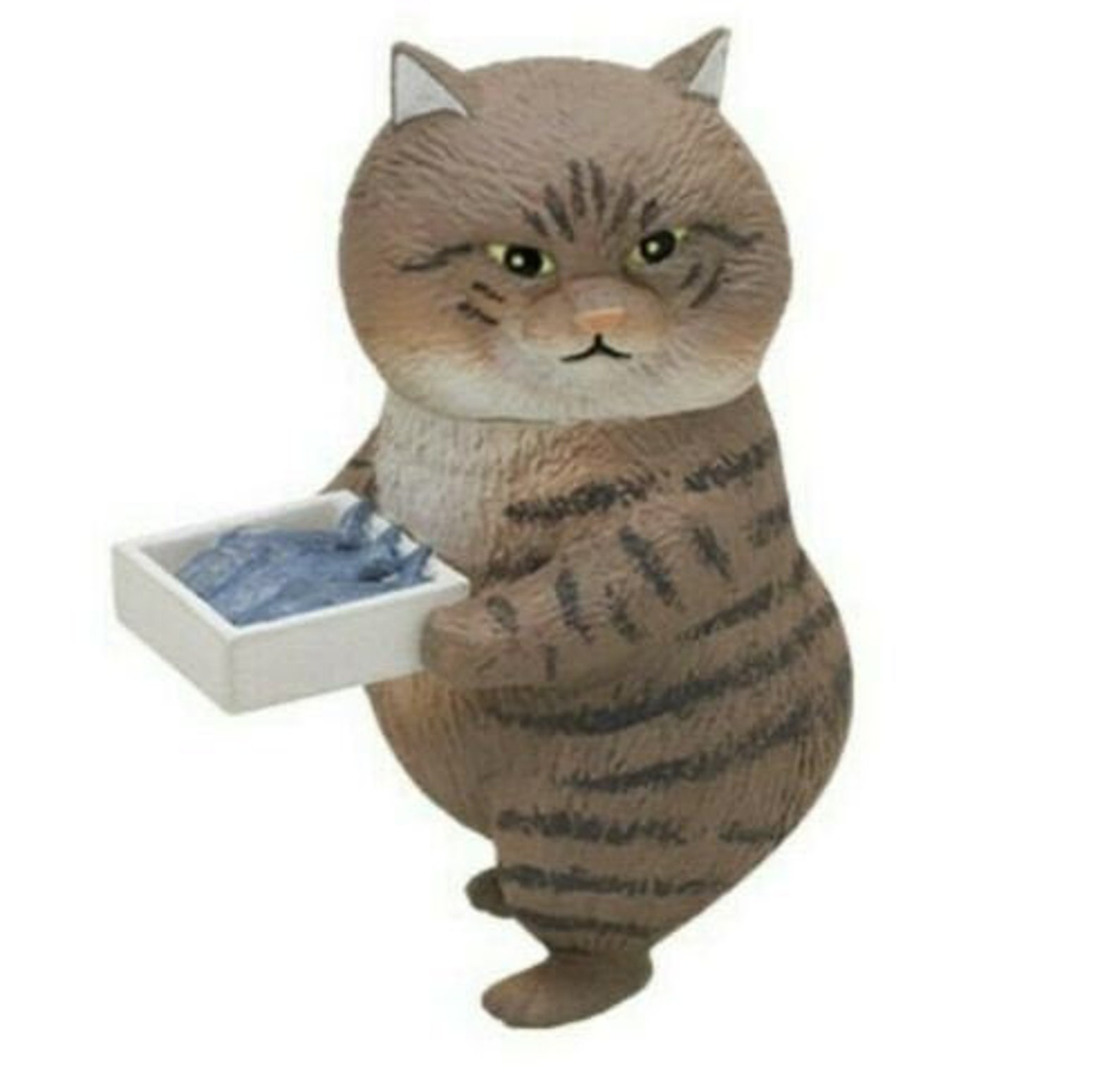 Kitan Club Tsushima Cat Kitten Animal PVC Mini Figurine Figure - Etsy