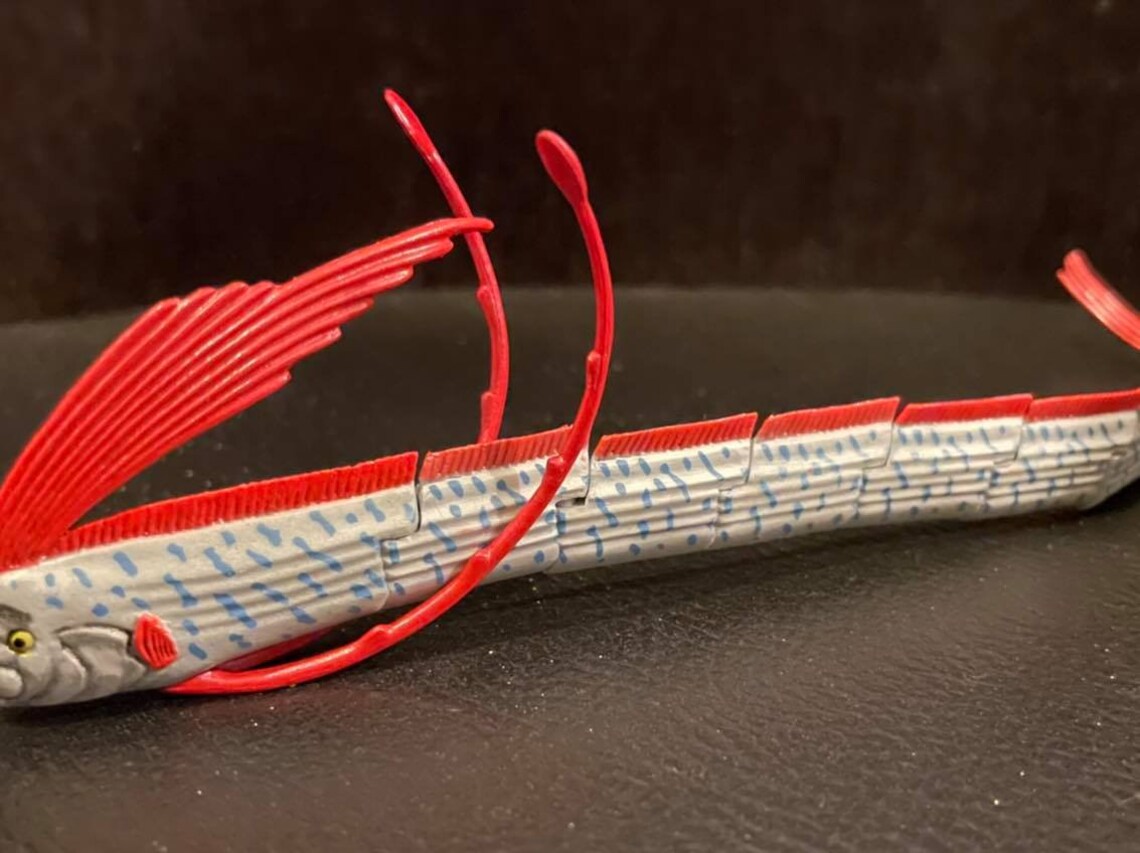 Deep Sea Oarfish Oar Fish Animal PVC Action Figure Model With Etsy