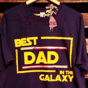 Best Dad In The Galaxy Tee or Tank