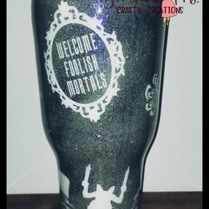 Haunted Manson Inspired  Stainless Steel Tumbler