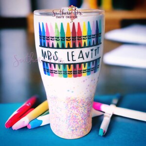 Crayon Monogram * Stainless Steel Tumbler