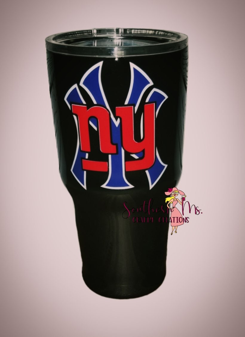 NEW YORK YANKEES YETI Laser Engraved Tumblers, Can Colsters, and