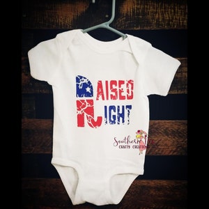 Raised Right Youth Tee or Bodysuit