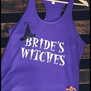 Bride&#39;s Witches | Witch of Honor | Bachelorette Party Tee or Tank
