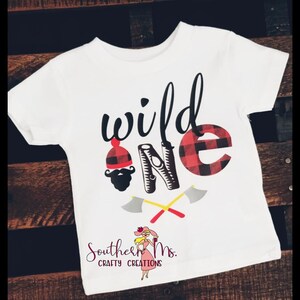 Wild One Lumberjack Youth Tee