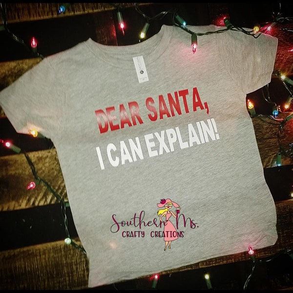 Dear Santa, I Can Explain! Youth Tee