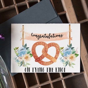 Printable Wedding Congratulations Card Instagram Wedding Etsy